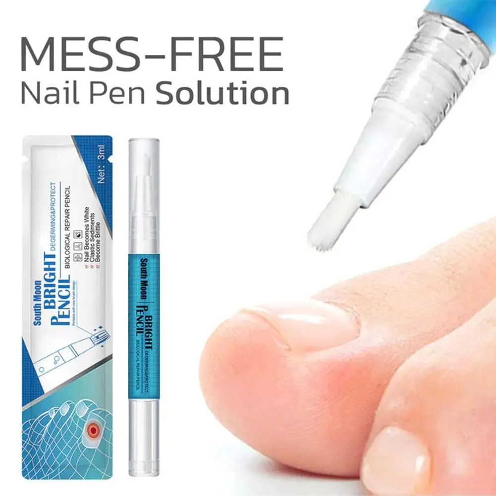 Onychomycosis Repair Liquid Pen Paronychia Nail Cure Yellowing Fungal Serum Removal Treatment Cracking Toenail Anti-Infecti W0P7