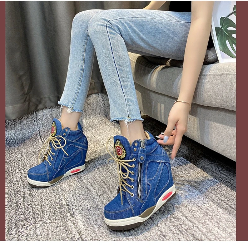 2026 Nieuwe 9cm Lente- en Herf - Street Fashion Denim recensie en prijs
