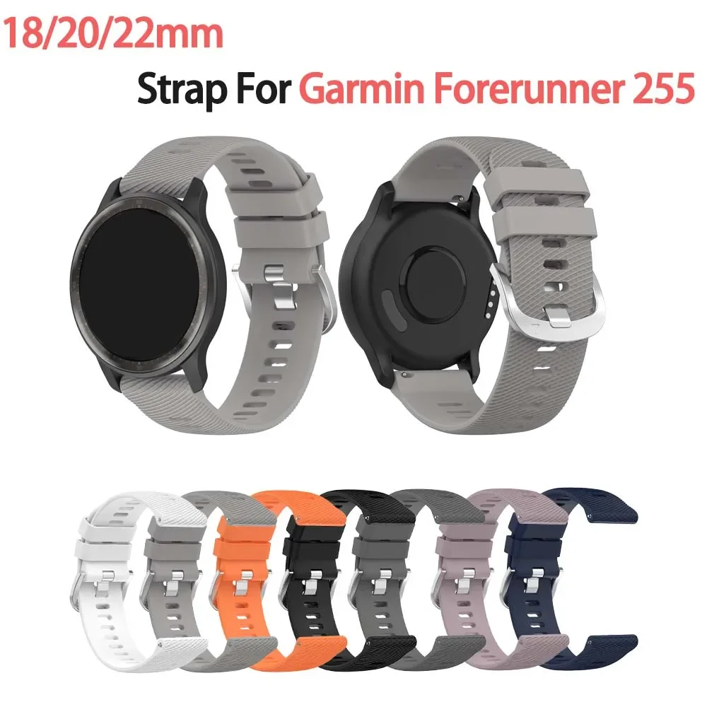 18/20/22mm Strap For Garmin Vivoactive 4 5 3 s/Venu 3 2s Sq 2 Plus/Forerunner 265 255S 645 245 Music/Vivomove Band Bracelet