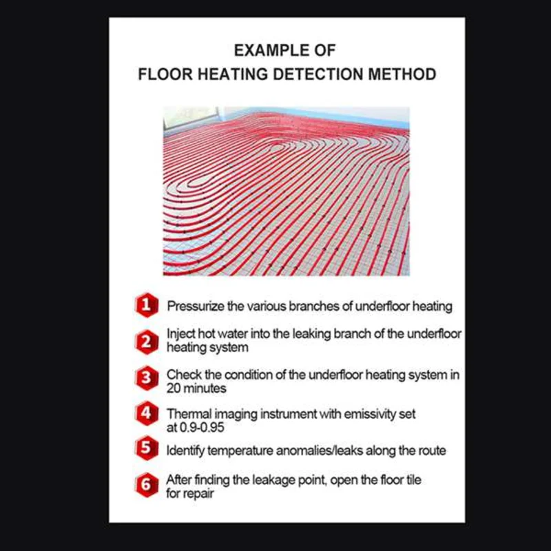 tfbc 2,8 inch ET14C warmtebeeldcamera ISR240x240 25Hz warmtebeeldcamera thermografie elektrische foutdetectie met microlens