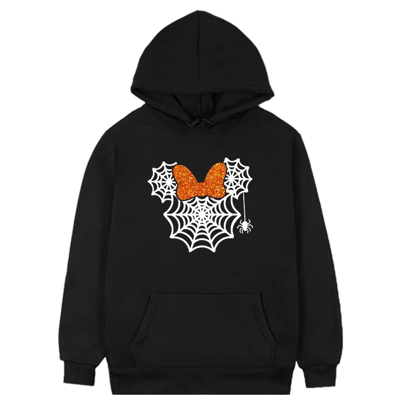 Halloween Winter Clothes Women Spider Halloween Hoodie Clothes Halloween Sweatshirts Aesthetic Tops