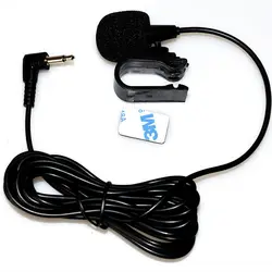 Car Audio Microphone 3.5mm Clip Jack Plug Mic Stereo Mini Wired External Microphone For Auto DVD Radio Professionals