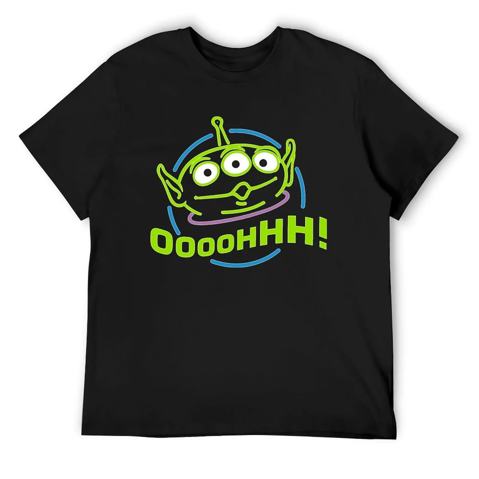 Oooohhhhhh! Alien T-Shirt anime figures tops aesthetic clothes men tshirt