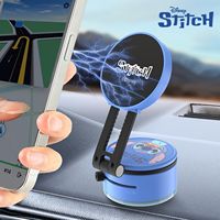 Disney Stitch Magnetic Car Phone Holder - Vacuum Suction Cup for Dashboard, Universal Phone Mount for All Phones