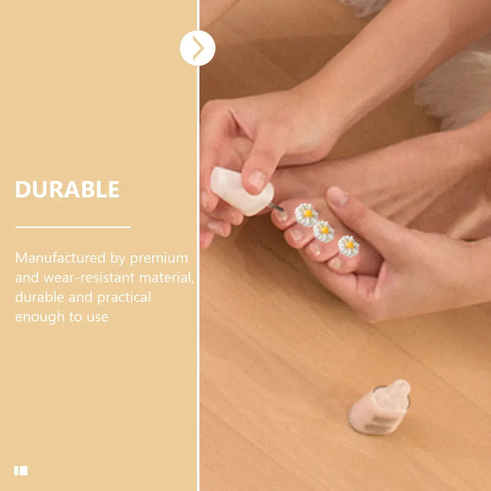 

32Pcs Nail Art Toe Dividers Comfortable Alignment Support Reusable Pedicure Tools for Personal and Salon Use Toe Separators