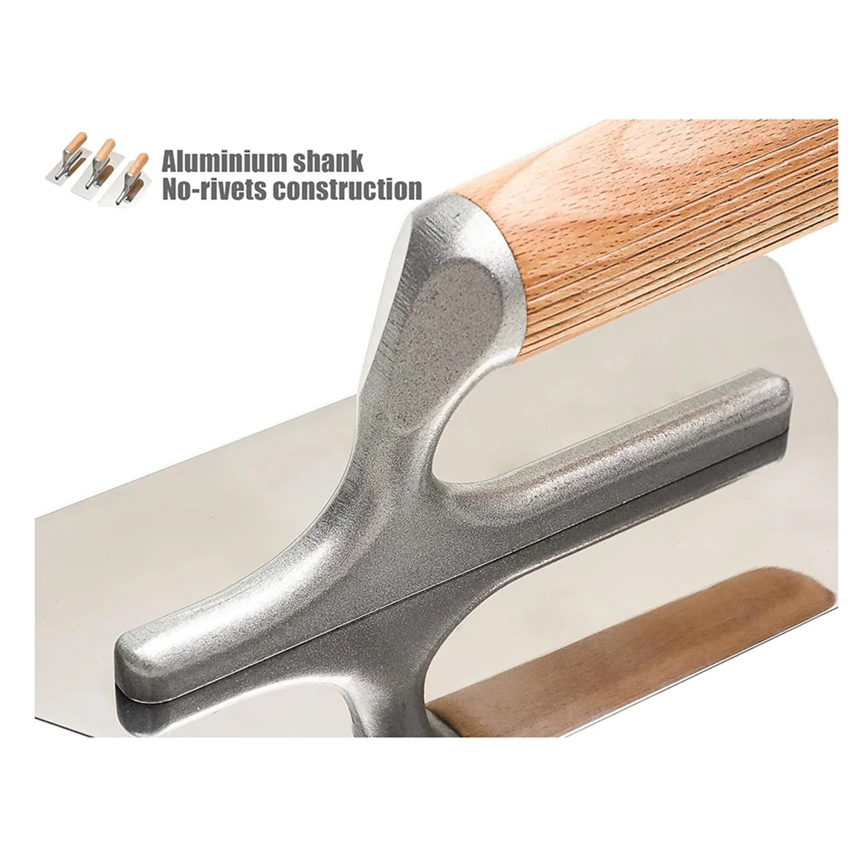 

Polished Stainless Steel Venetian Plaster Trowel Set 3 PC Paint Plastering Finishing Hand Tools HOT