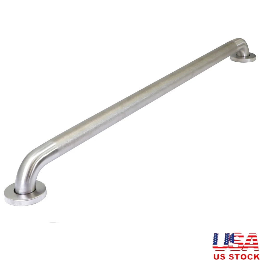 

36-дюймовый противоскользящий поручень для ванн, душа, простая установка, страховочный рельс, поддержка для ванной комнаты для пожилых людей, нержавеющая сталь 304