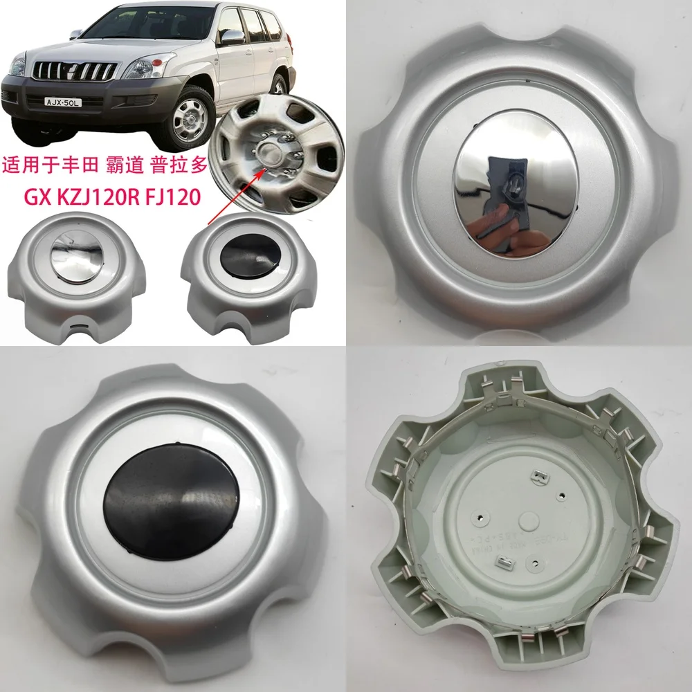 

Hub Cap Center Cover for Toyota Land Cruiser Prado GX KZJ120 RFJ120 Off Road Vehicle Wheel Accessories Car Styling Parts Auto