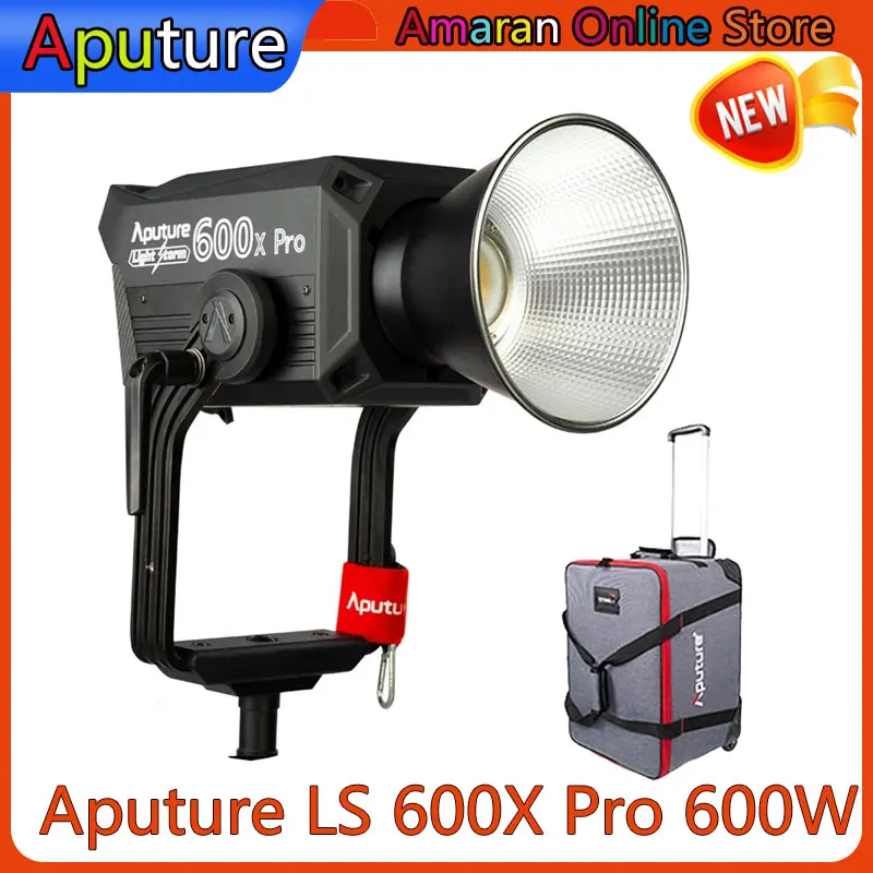 

Aputure LS 600X Pro 600W (V-mount) 2700K-5600K Bi-color LED Video Light Waterproof Fill Lamp for Photography Studio