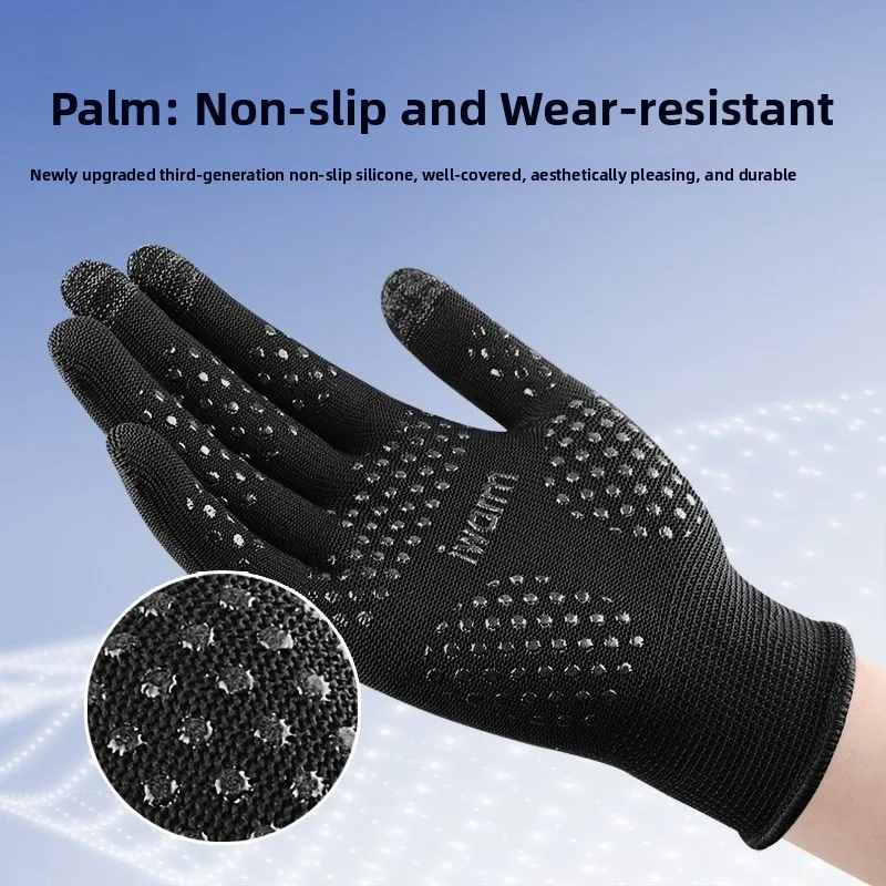 

Work Gloves Touchscreen ible Durable Non-Slip Mountain Climbing Gloves Hand Protection for very Driving