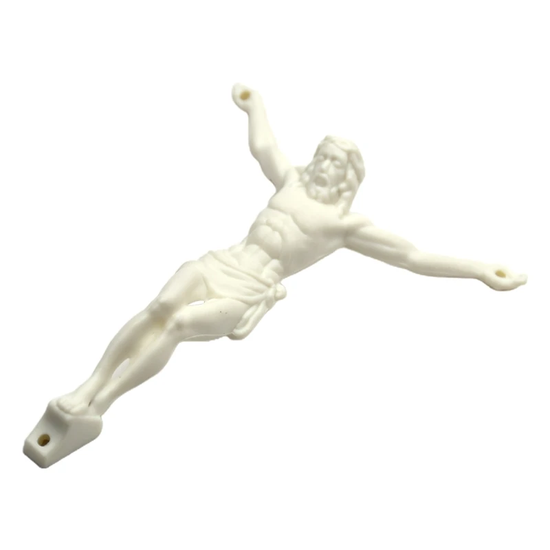 

Jesus Figurine Pendant Housewarmings Gift Present Decoration for Children Adult DIY Crafts Household Party