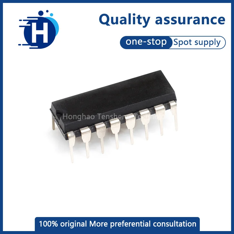 

CD4049UBE PDIP-16 six-way reverse buffer/converter chip, plug-in, new original