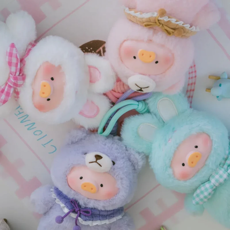 

Toyzero Тедди Консервированная Свинья Лулу Свинья Слепая Коробка Ретро Тедди Игрушка Виниловая Плюшевая Кукла Кулон Кукла Школьная Сумка Подвеска Праздничные Подарки