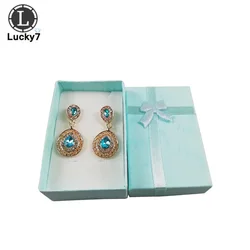 12pcs/Lot Jewelry Sets Display Box For Necklace Earrings Ring 5*8*2.5cm Packaging Shadow Box Jewelry Organizer