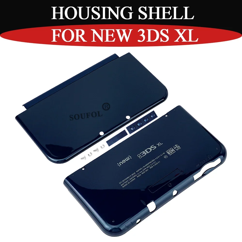 2026 New Blue Housing Front Back Shell For New 3DS XL Replacement Top and Bottom Cover Case Repair Parts For New 3DS XL Accessor view 5