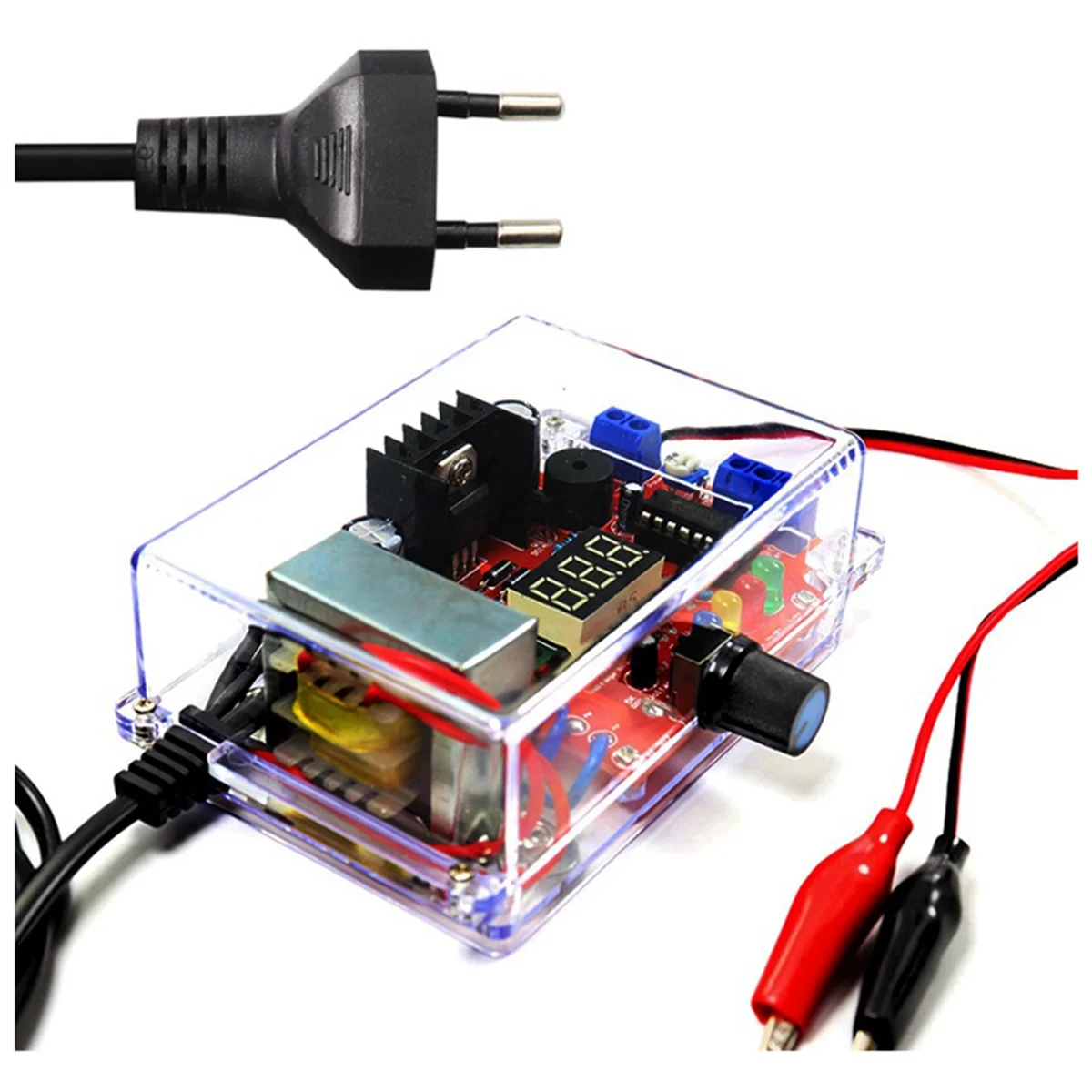 AD41-LM317 منظم جهد قابل للتعديل لتقوم بها بنفسك عدة 220 فولت إلى 1.25 فولت-12.5 فولت وحدة إمداد الطاقة تنحى مجموعات إلكترونية الاتحاد الأوروبي
