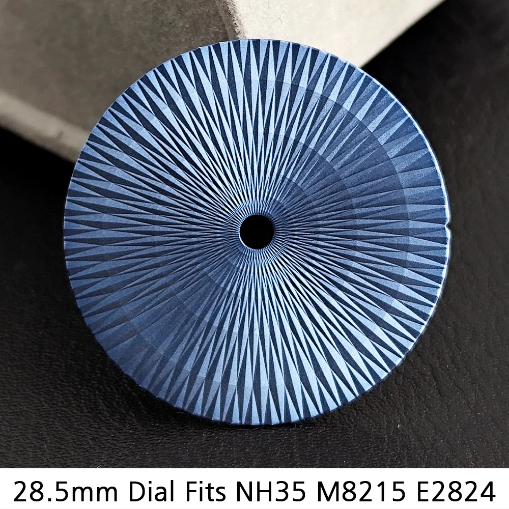 Hochwertiges 28,5-mm-Uhrenzifferblatt passend für NH35 M8215 E2824 Uhrwerke Zubehör NH35 Textur-Uhrenzifferblatt Mechanische Uhrenteile – Detail 5