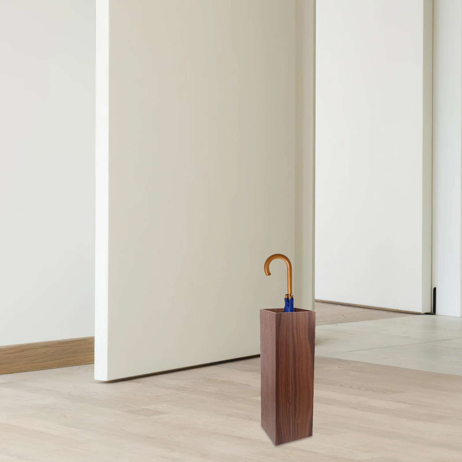 Functional Wooden Umbrella Rack Creative Stand For Umbrella Storage in Hotels and Residences