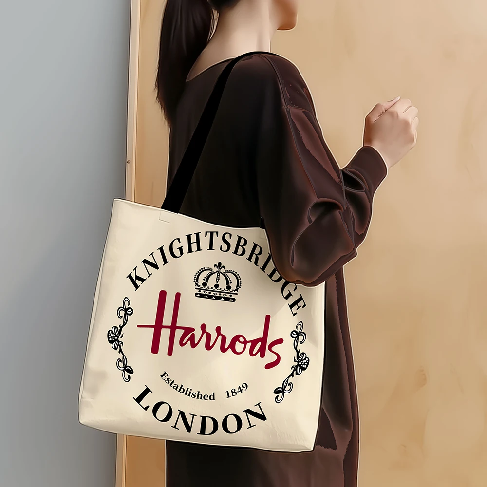1-teiliges Harrods Knightsbridge London Bolsa de compras Einkaufsspeicher für Trabajo, Bricolaje, compras