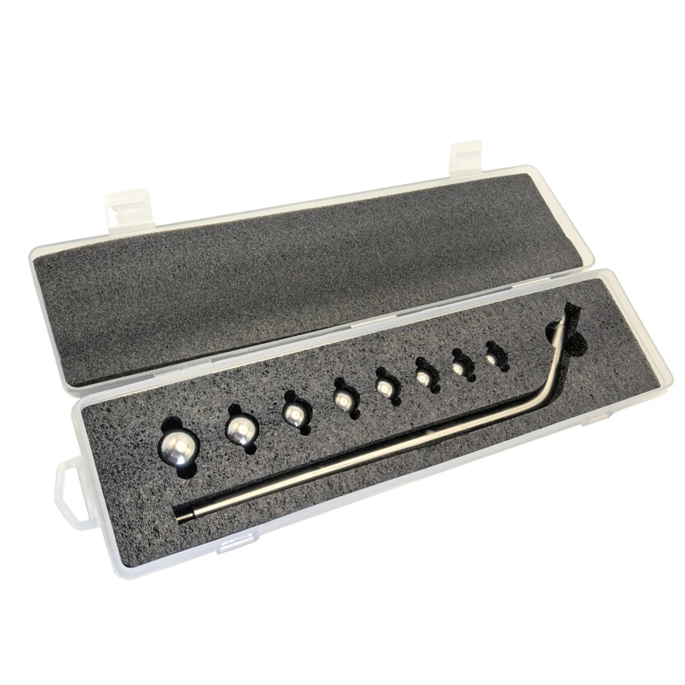 

Stainless steel sheet metal repair tools for musical instruments, 8-ball saxophone, flute, trumpet and other brass instruments