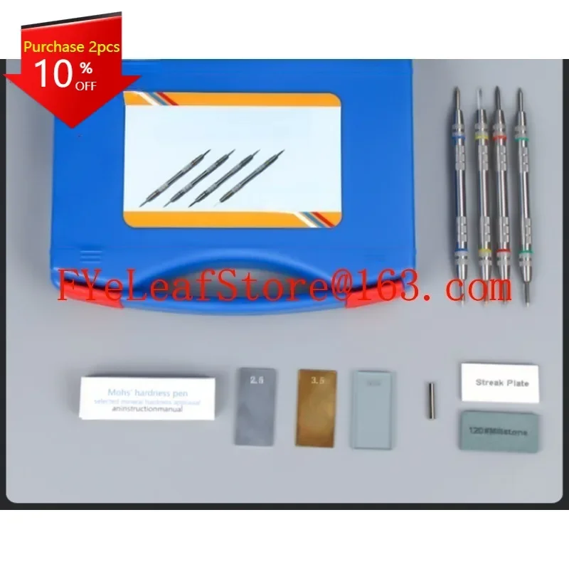 Mohs Mohs' Scale of Hardness Level 2-9 Marble Tile Mohs Test Pen Accessories.