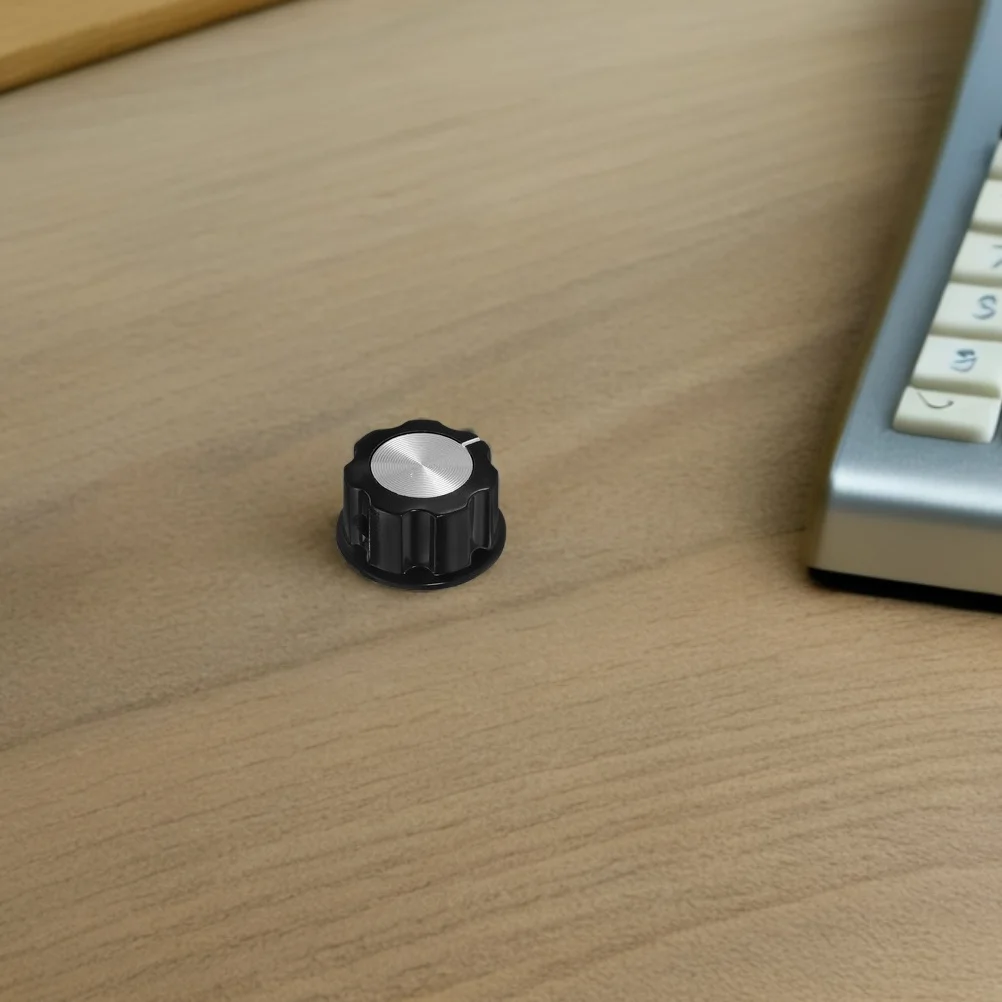 

10Pcs Screw on Knobs for Electric Guitar Bass Volume Control Precise Tuning Universal Fit Durable Guitar Bass Accessories