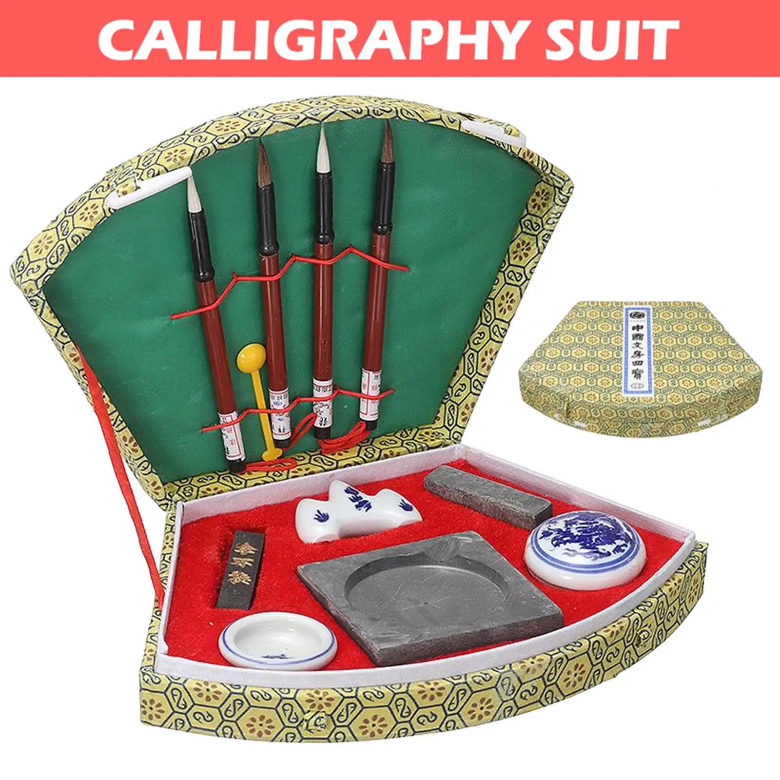 Premium Chinese Brushes and Ink Set for Artists and Enthusiasts