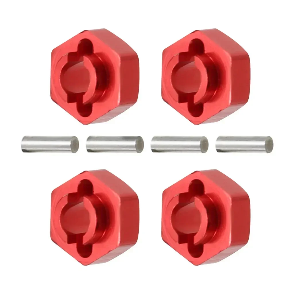 Aluminum Brass 7MM Wheel Hex Adapter for 1/24 RC Crawler SCX24 AXI90081 AXI00002 AXI00001 AXI00004 Gladiator