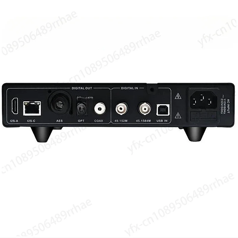 12th USB Digital Interface External Clock input Coaxial AES/EBU I2S IIS HDMI RJ45 DSD512(USB I2S Only）output