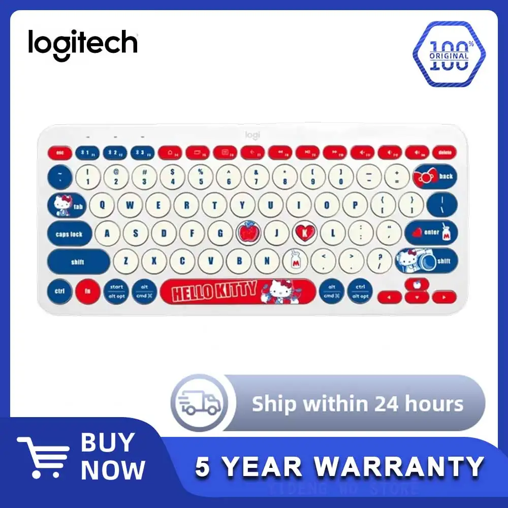 

New Logitech K380 wireless Bluetooth keyboard, Melody ultra-thin portable keyboard, laptop Mechanical keyboard wireless keyboard