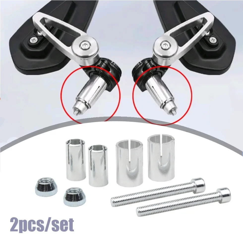 2pcs Handle Bar Universal Expand Screws Accessories 13/19mm Motorcycle Rearview Mirror Handguard Handlebar End Plugs Screw