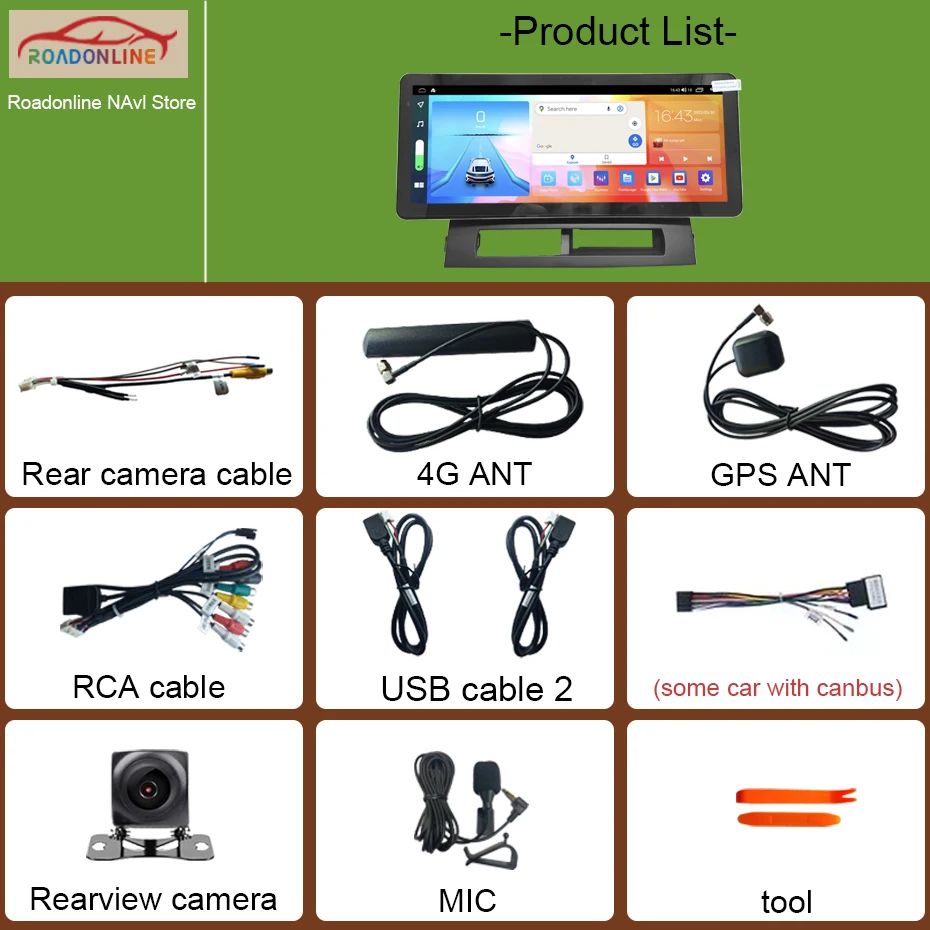 12.3 INCH 8+256GB Android 15 Car Multimedia Radio Player For Toyota Prius 20 2002-2009 8Core GPS Stereo Carplay Auto Navigation