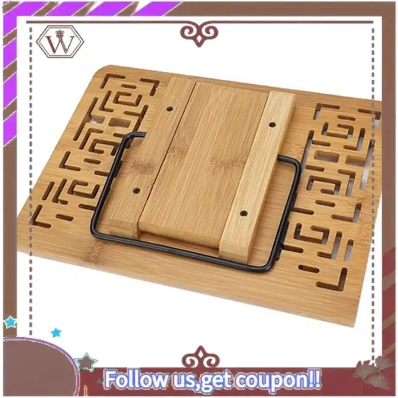 أحدث الكتب المدرسية للكمبيوتر اللوحي القابل للطي/حامل ملفات الموسيقى/خزانة الكتب المكتبية الأنيقة المجوفة الرجعية رف الكتب القراءة رف الكتب