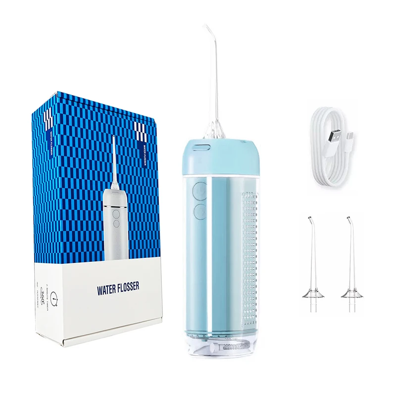 3 Modes 200ml Portable Mini Water Flosser Cordless Oral Cleaner Irrigator With Massage Function CE ROHS UKCA Certificate