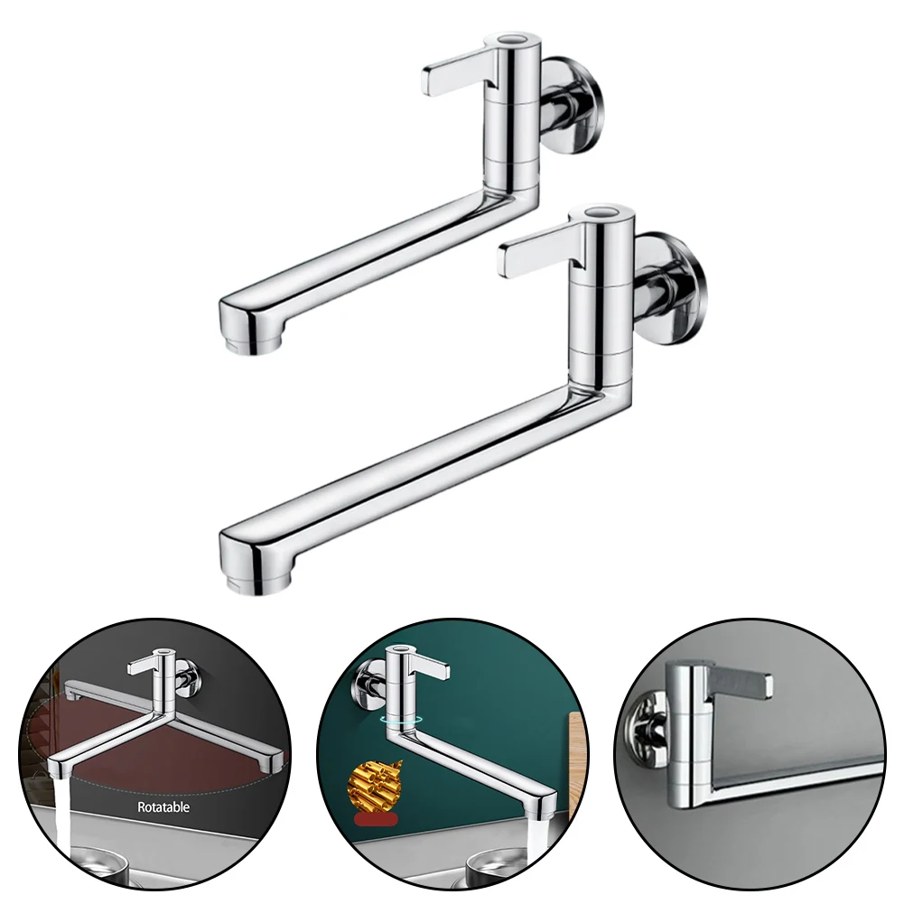 304 Stainless Steel Faucet Rotatable Kitchen Faucet Easy Access For Cleaning Long-lasting Performance Outdoor Activities