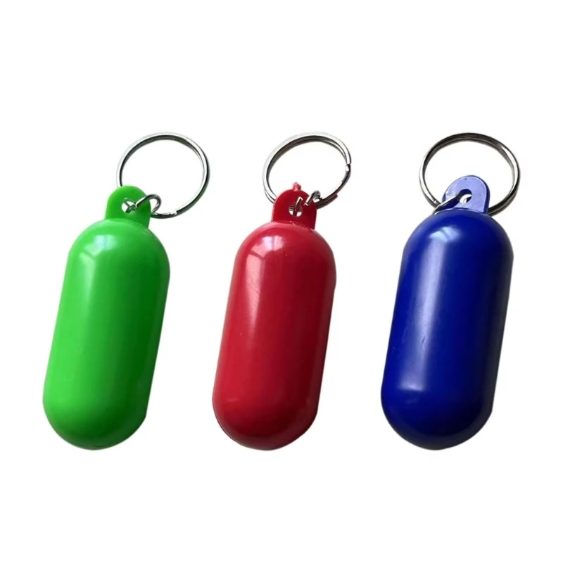 2 Pieces High Buoyancy Floating Keychain for Water Sport Buoyant Keyrings for Boating Marine Sailing Key Chain Accessory