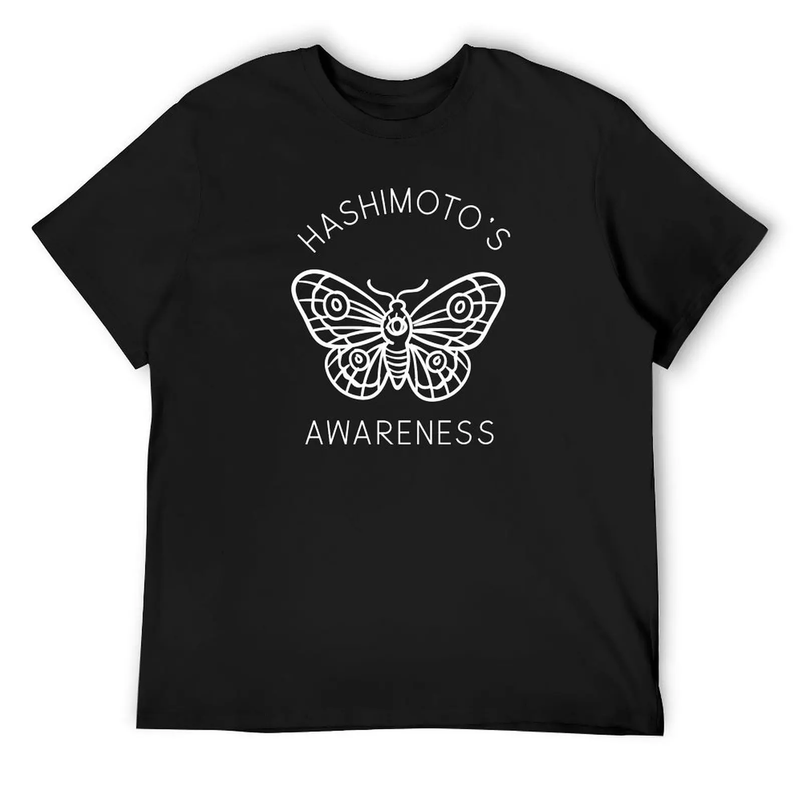 

Hashimoto's Disease Awareness - Butterfly T-Shirt cotton graphic tees Funny t-shirt funny gifts men clothes