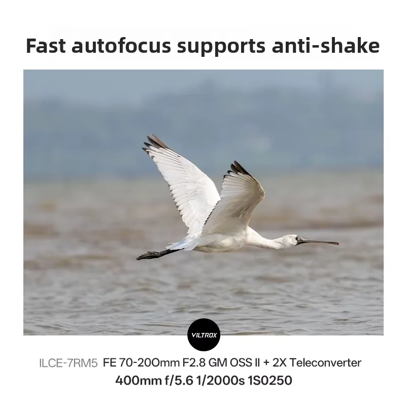 

Viltrox TC-2.0X Teleconverter Auto Focus Lens Extender for Nikon Z Sony E-Mount Cameras A7IV/A7SIII & 70-200GM/100-400GM Lens