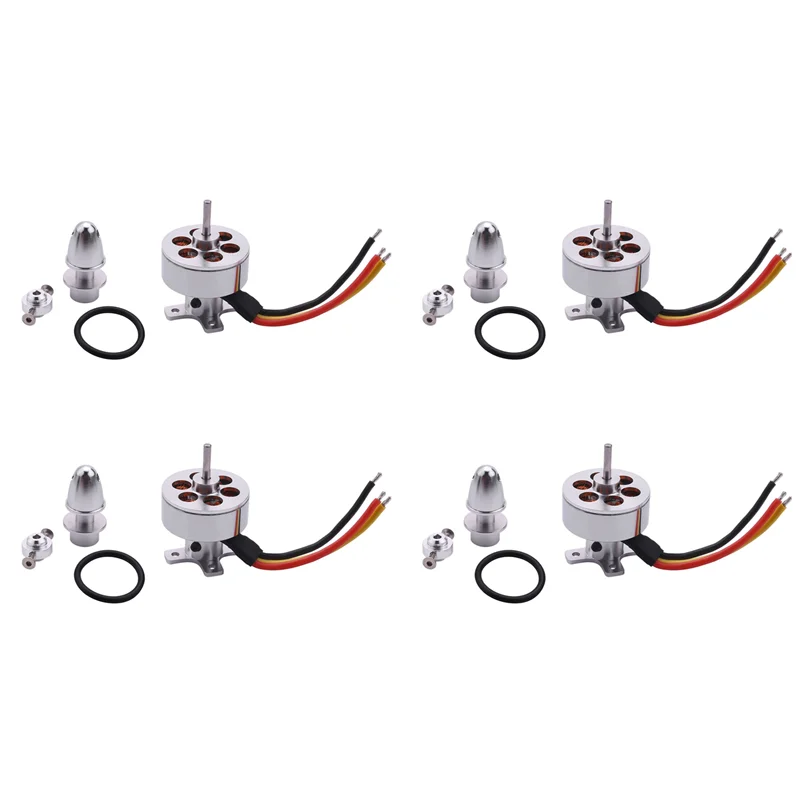 【Itens quentes】4x motor sem escova dc em miniatura 2211-1300kv adequado para mini drone de quatro eixos de asa fixa em miniatura