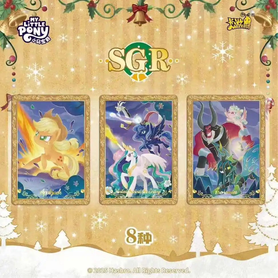 KAYOU My Little Pony Card Friendship Eternal Card Huiyue Package Vol.10 Collection Cards Animation Peripherals Toy Gift In Stock