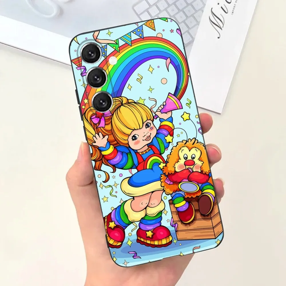 Cute Rainbow B-Brite  Phone Case For Samsung S21,S22 Ultra,S20,S30 plus,S22 plus,S23,S30 ultra 5G Silicone Cover