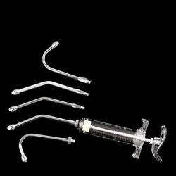 1Pcs Pet Bird Feeder Syringe Manual Feeding Rearing Gavage Curved Needle Medication Tube Birds Small Pet Feeding Syringe