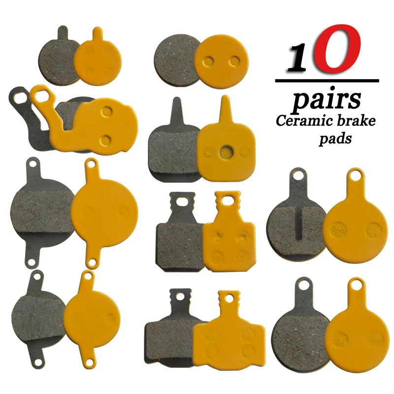 AliExpress 10 Pair Ceramics Bicycle Disc Brake Pads BIKE For SRAM AVID SHIMANO FORMULA MAGURA HAYES Hope DELT