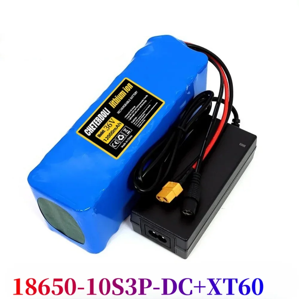 

36V 48V 14Ah 18650 Rechargeable Power Pack (10S3P/13S3P 500W) – Waterproof Case, High-Capacity for Scooter/EV