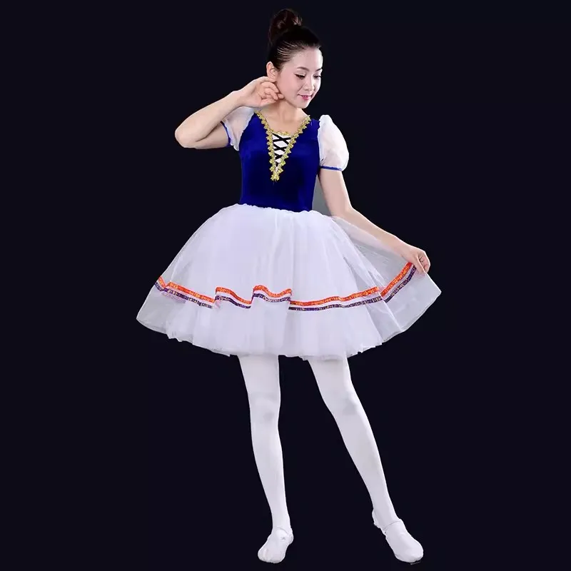 Giselle Ballett lange Tutu Schwan See Ballett Kostüm Erwachsene Frauen profession elle romantische Kleid Ballerina Kinder Kinder Tanz kleidung