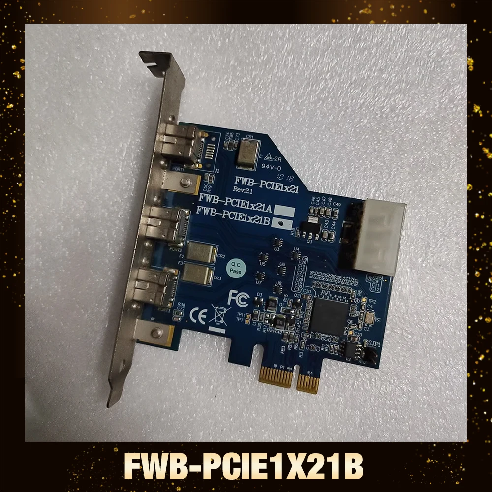 For IOI FWB-PCIE1X21B IEEE1394 Capture Card Industrial Vision Camera Card