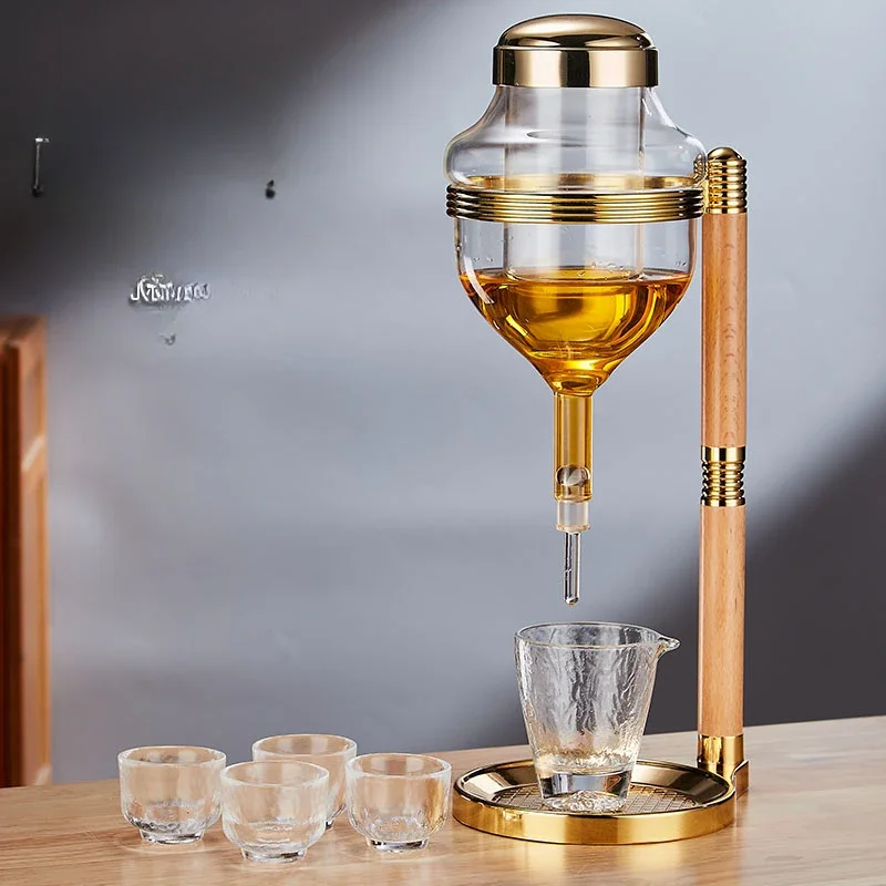 B-M Japanese-style high-end wine warmer, ice sake wine dripper, Japanese material store creative wine dispenser, decanter