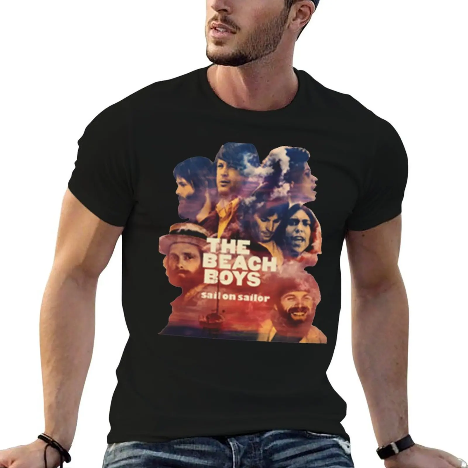 

classic rock 80's--->>...the beach boys..<-->>...the beach boys..>>...the boys.. T-Shirt