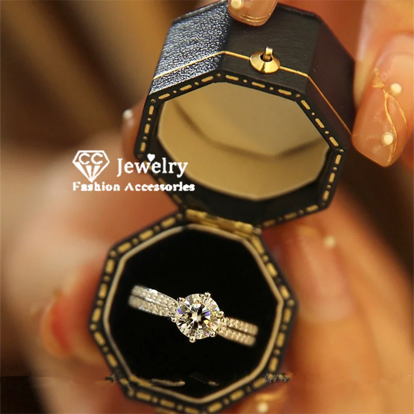Grosse Bague en Diamant Une Étincelle de Luxe pour Votre Collection de Bijoux