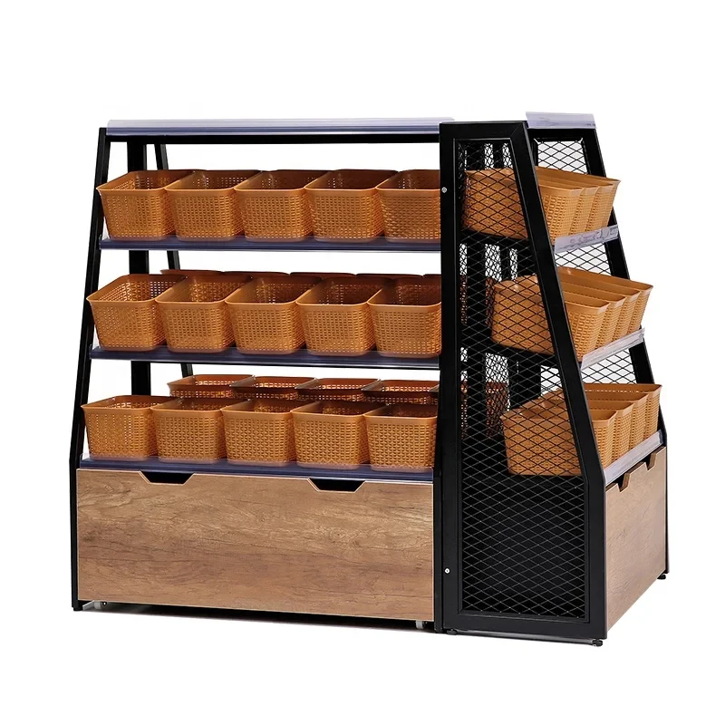 custom.Convenient Shop Fitting Supermarket Display Rack Candy